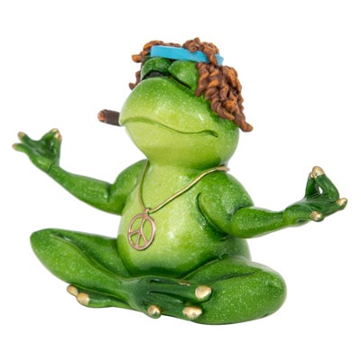 High Hippie Yoga Frog