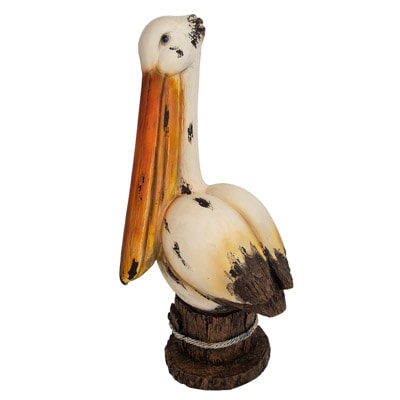 Pelican with Worn Wood Look