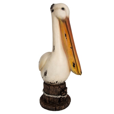 Pelican with Worn Wood Look