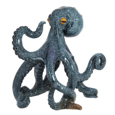 Decorative Blue Octopus