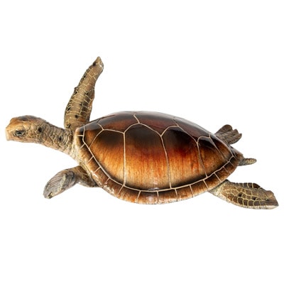 Polystone Turtle Figurine