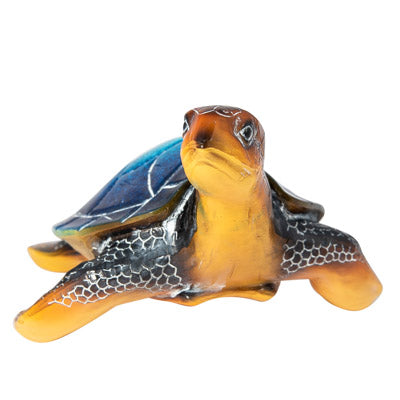 Polystone Blue Turtle Figurine