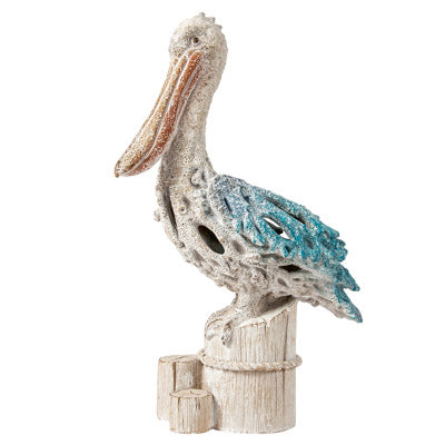 Coral Look Pelican on Posts