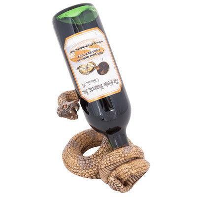 Rattlesnake Wine Bottle Holder