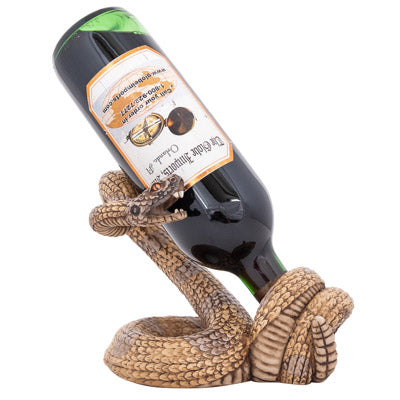 Rattlesnake Wine Bottle Holder